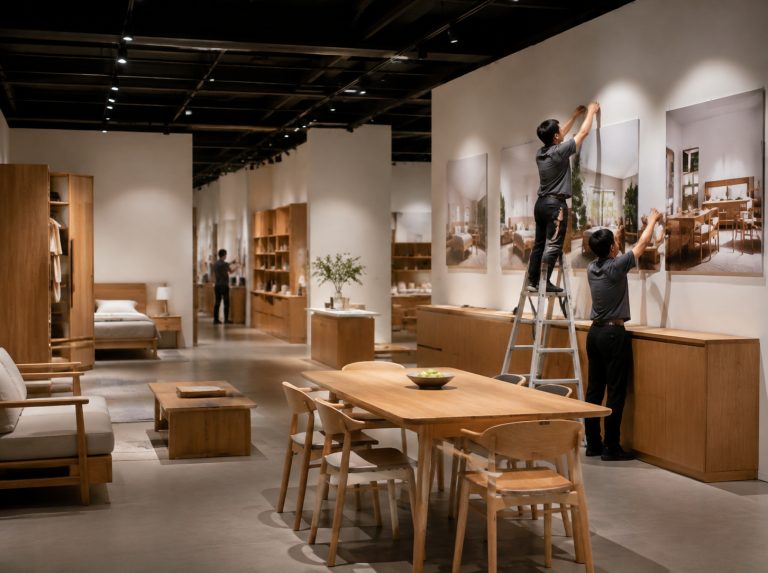 竞秀区企业展厅与文化墙设计施工